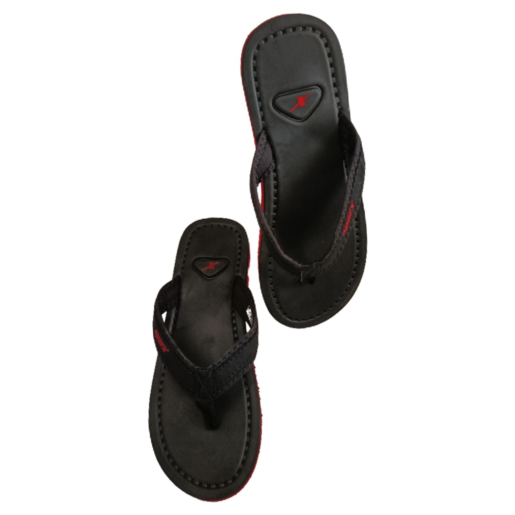 SPARX SFG48 BLACK RED MEN S SLIPPER Chakhdi